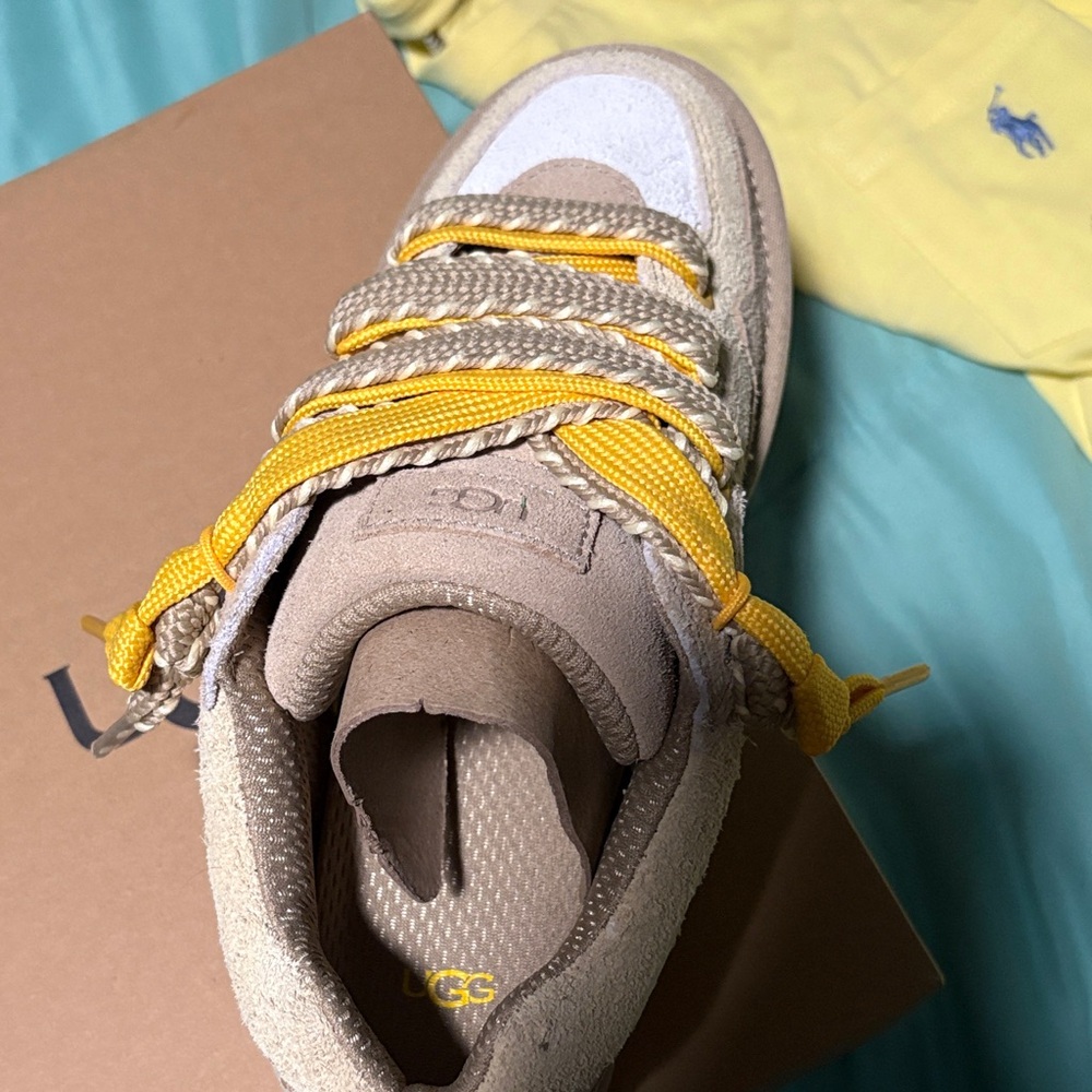 UGG Tan and Yellow Casual Boots - Picture 2 of 4